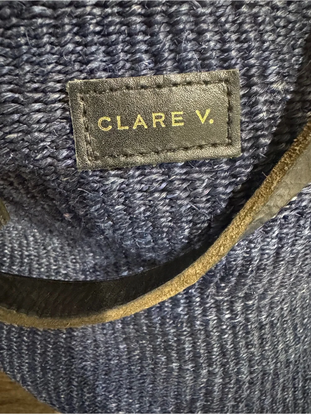 Clare V. Petit Woven Kenya Bag